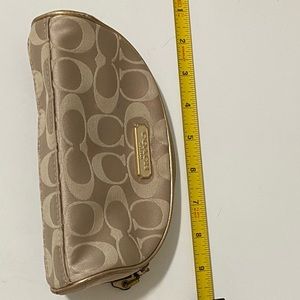 Coach make up bag